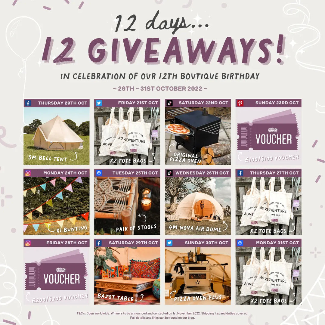 A BIG BOUTIQUE BIRTHDAY! - Boutique Camping