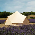classic bell tent tipi double quad multi door canvas glamping boutique camping