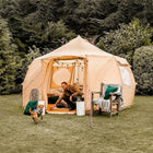 Luna yurt canvas glamping bell tent boutique camping