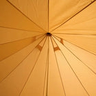 beige classic glamping bell tent boutique camping tipi boho