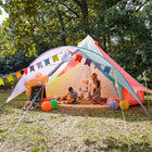 canvas star bell tent tipi boutique Camping glamping