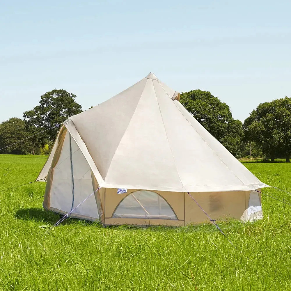 boutique camping CLASSIC CAMPING BELL TENT TIPI GLAMPING CANVAS