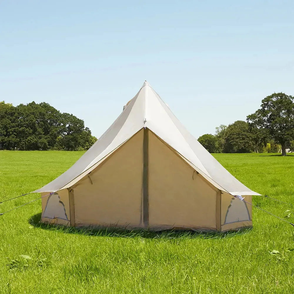 boutique camping CLASSIC CAMPING BELL TENT TIPI GLAMPING CANVAS