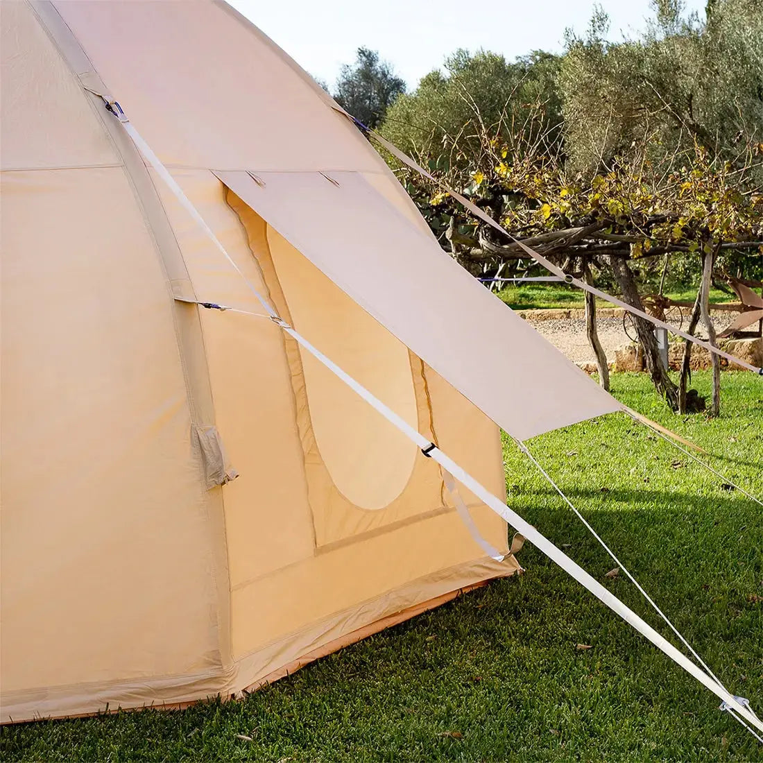 inflatable air tent dome nova canvas glamping boutique camping bell tent yurt