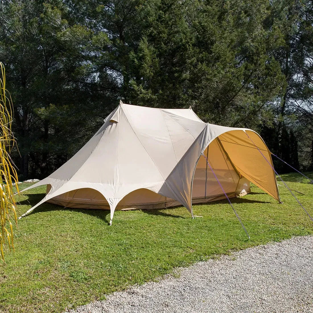 canvas star bell emperor large bell tent tipi boutique Camping glamping