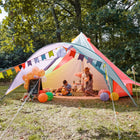 canvas star bell tent tipi boutique Camping glamping