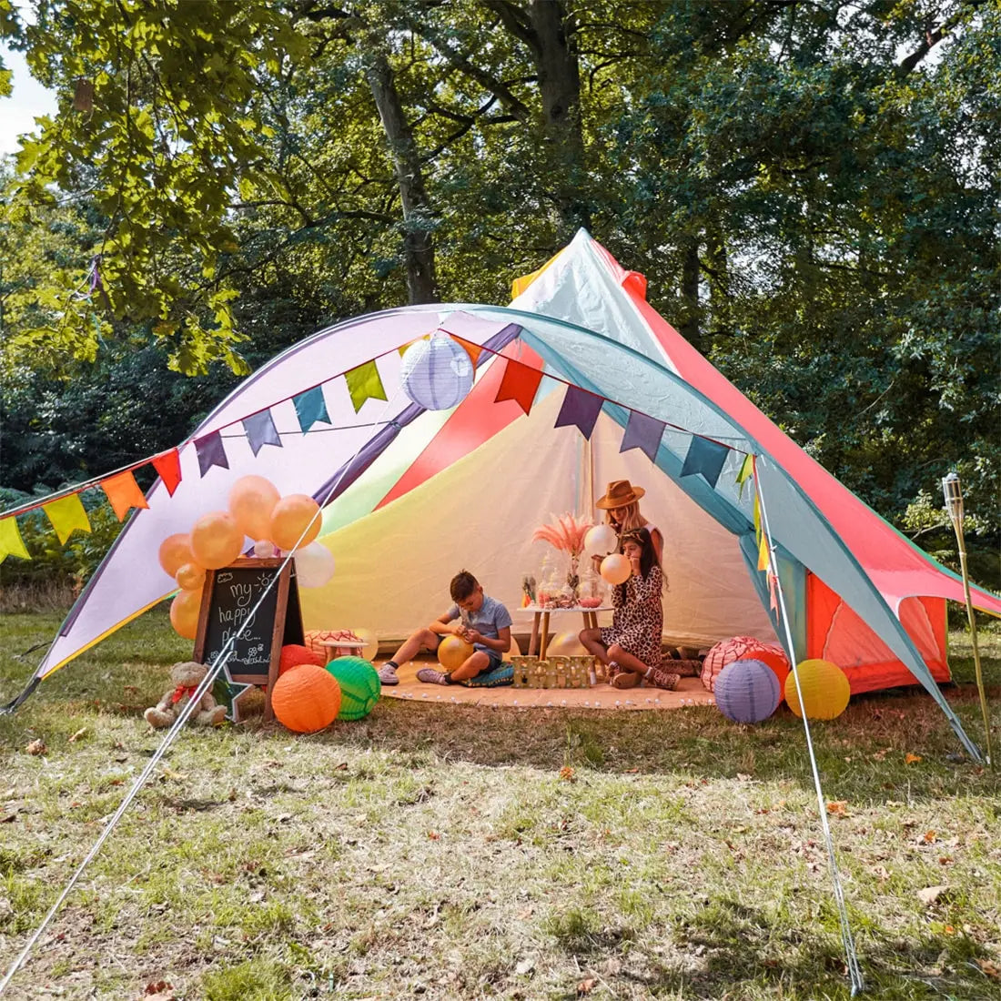 canvas star bell tent tipi boutique Camping glamping