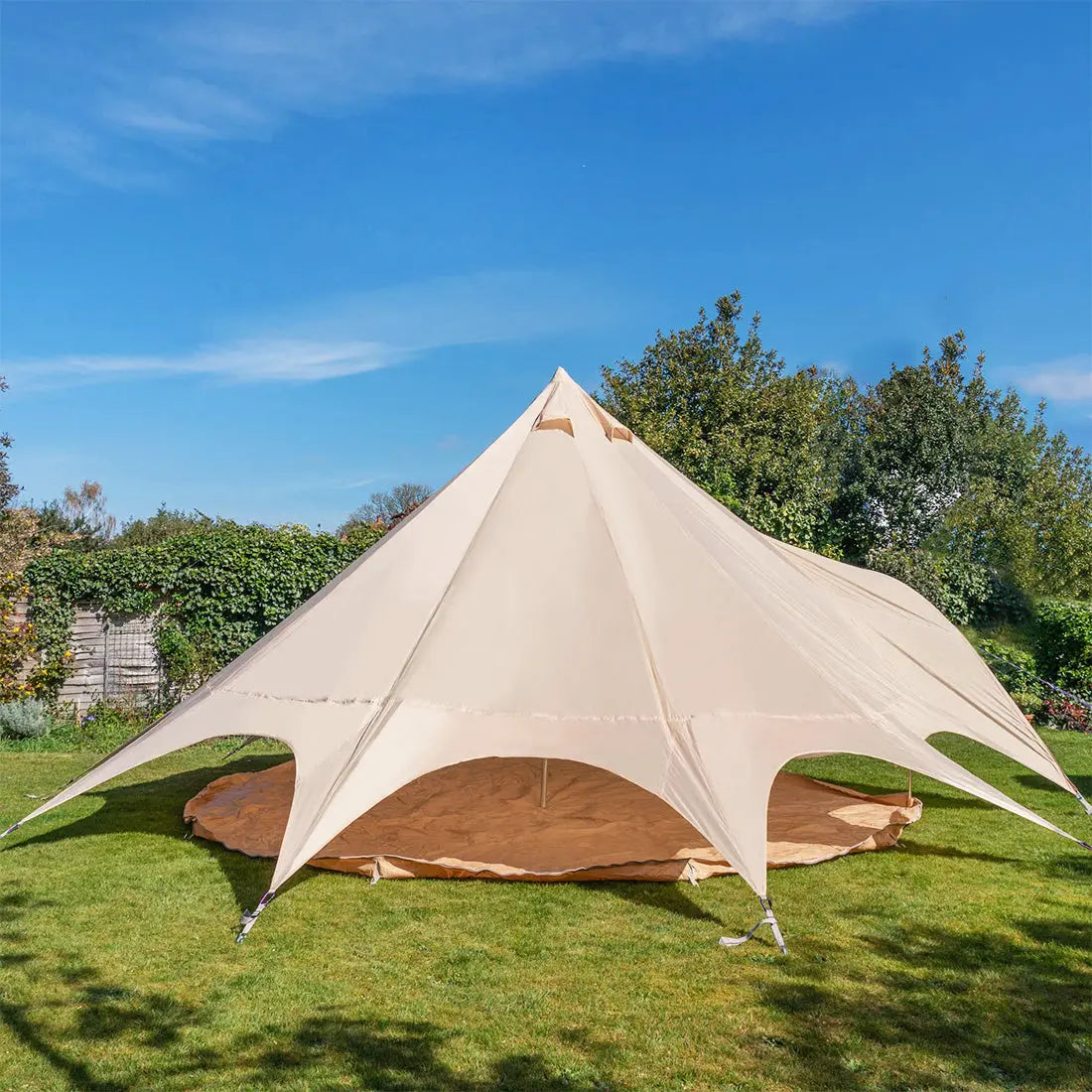 canvas star bell tent tipi boutique Camping glamping