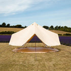 classic bell tent tipi double quad multi door canvas glamping boutique camping