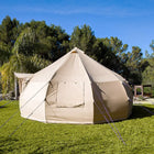 Luna yurt canvas glamping bell tent boutique camping 