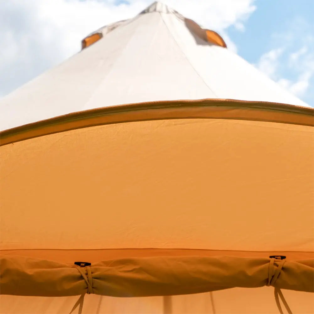 Luna yurt canvas glamping bell tent boutique camping