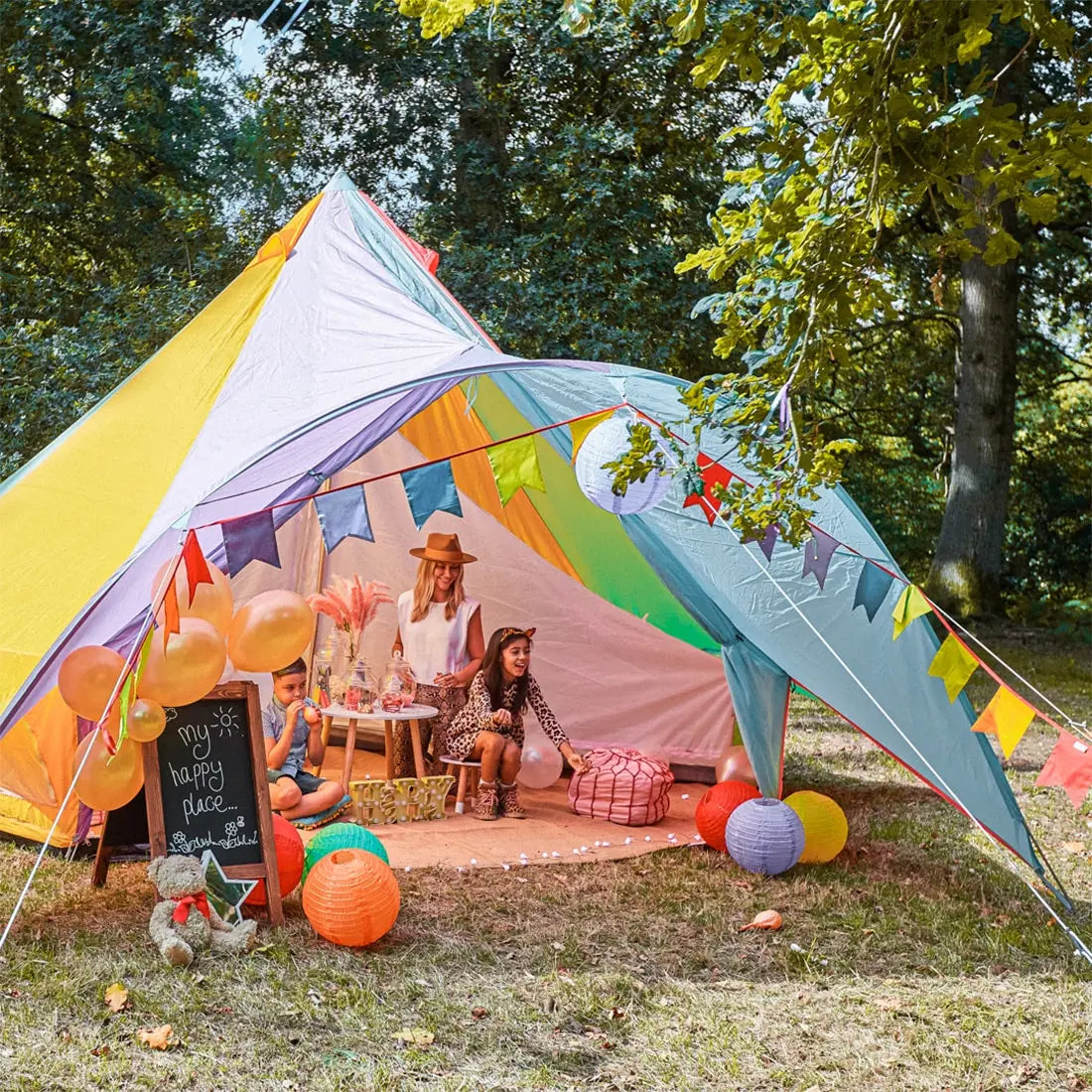 canvas star bell tent tipi boutique Camping glamping