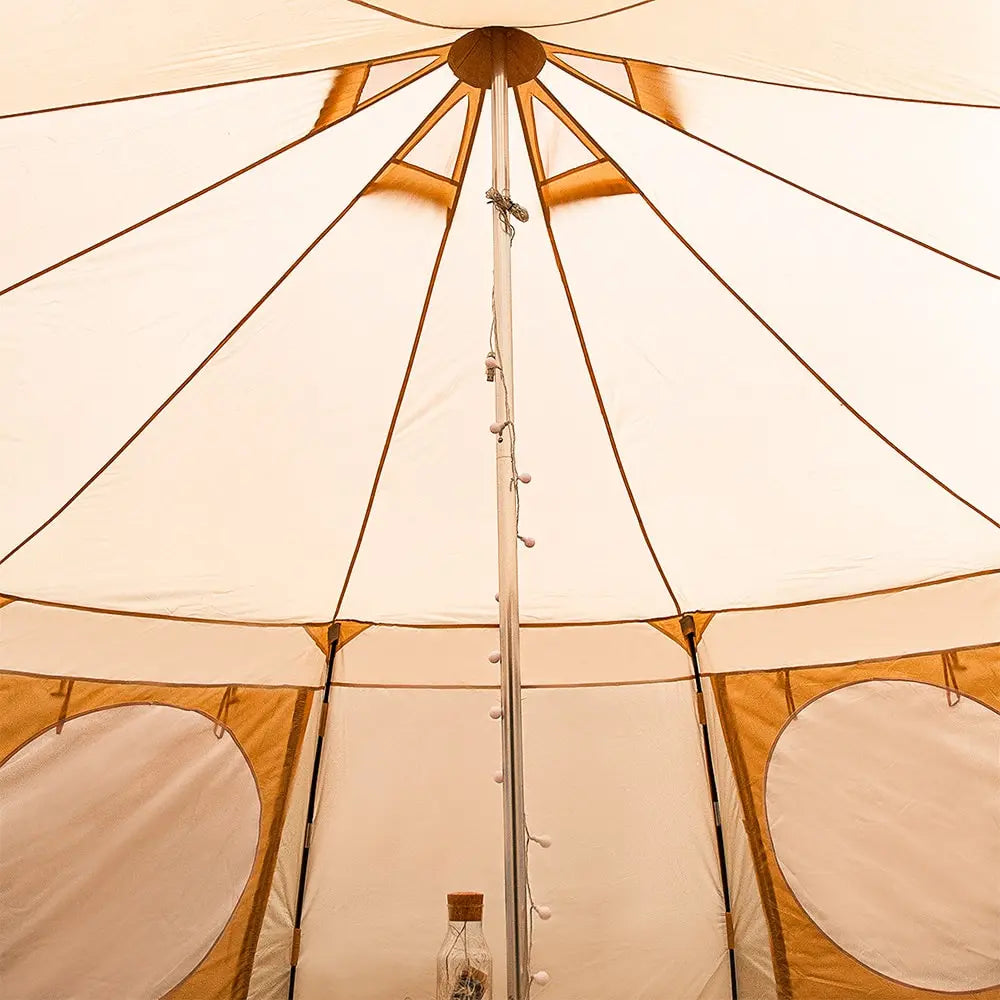 Luna yurt canvas glamping bell tent boutique camping