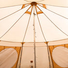 Luna yurt canvas glamping bell tent boutique camping 