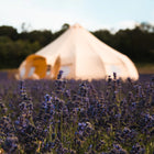 Luna yurt canvas glamping bell tent boutique camping