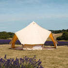 classic bell tent tipi double quad multi door canvas glamping boutique camping