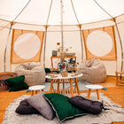 Luna yurt canvas glamping bell tent boutique camping 