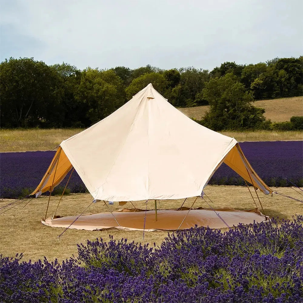 classic bell tent tipi double quad multi door canvas glamping boutique camping