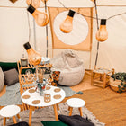 Luna yurt canvas glamping bell tent boutique camping