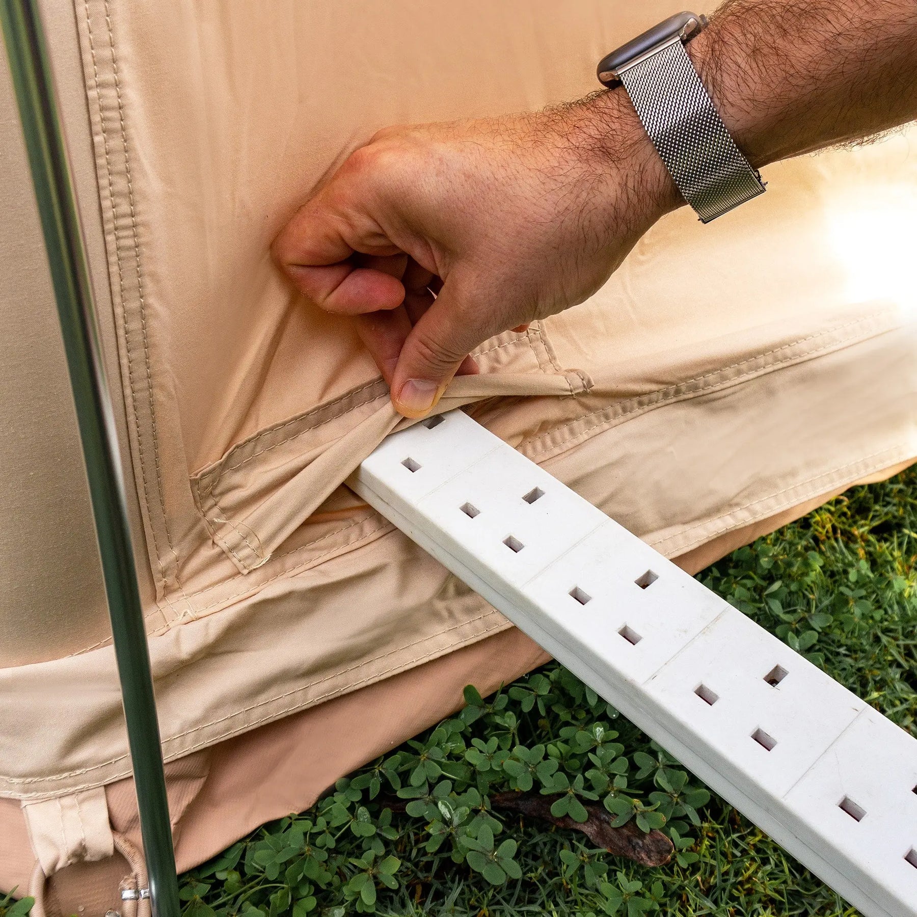 Luna yurt canvas glamping bell tent boutique camping