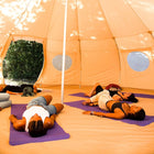 Luna yurt canvas glamping bell tent boutique camping