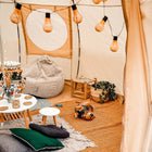 Luna yurt canvas glamping bell tent boutique camping 