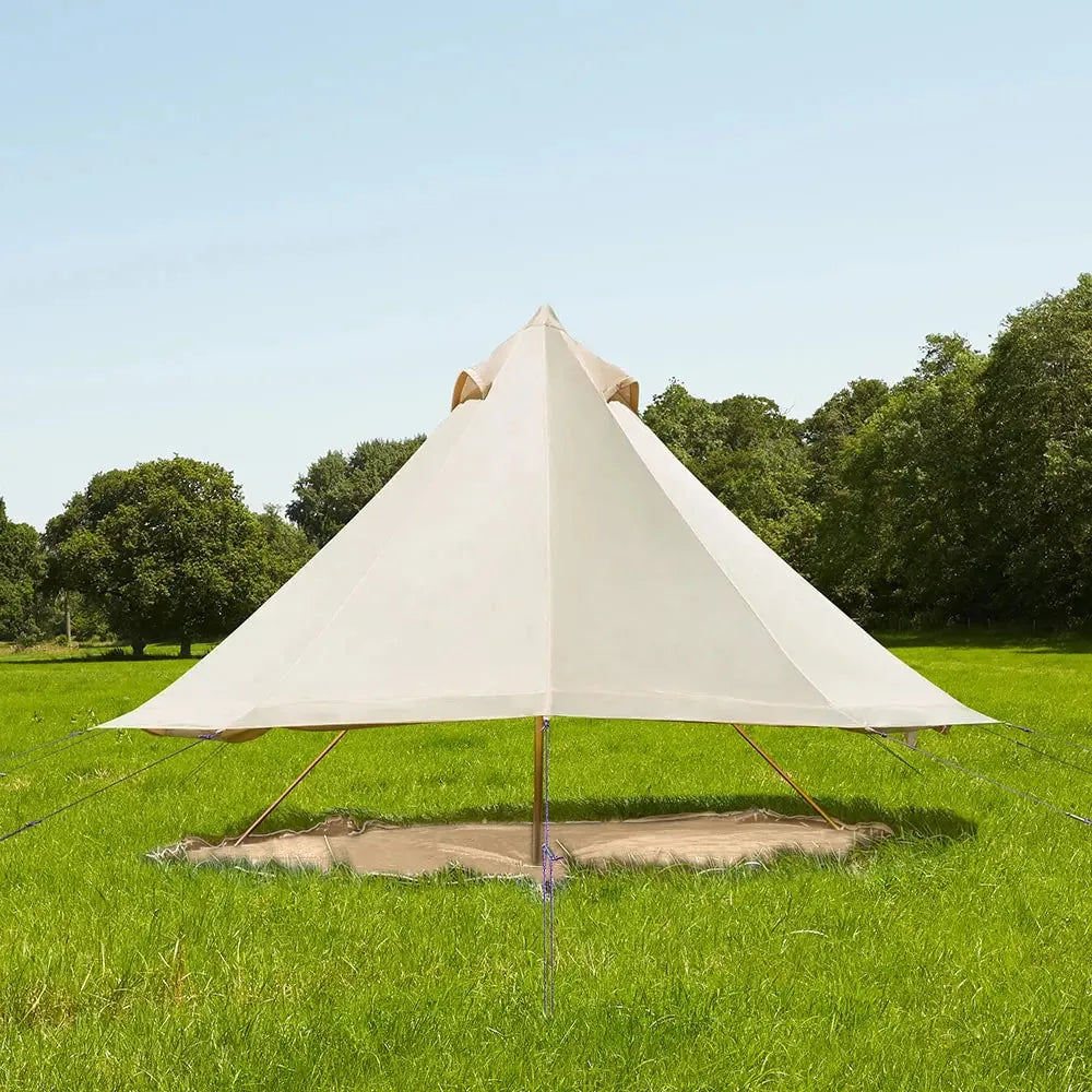 boutique camping CLASSIC CAMPING BELL TENT TIPI GLAMPING CANVAS