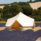 classic bell tent tipi double quad multi door canvas glamping boutique camping