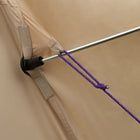 Luna yurt canvas glamping bell tent boutique camping