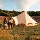 canvas star bell tent tipi boutique Camping glamping