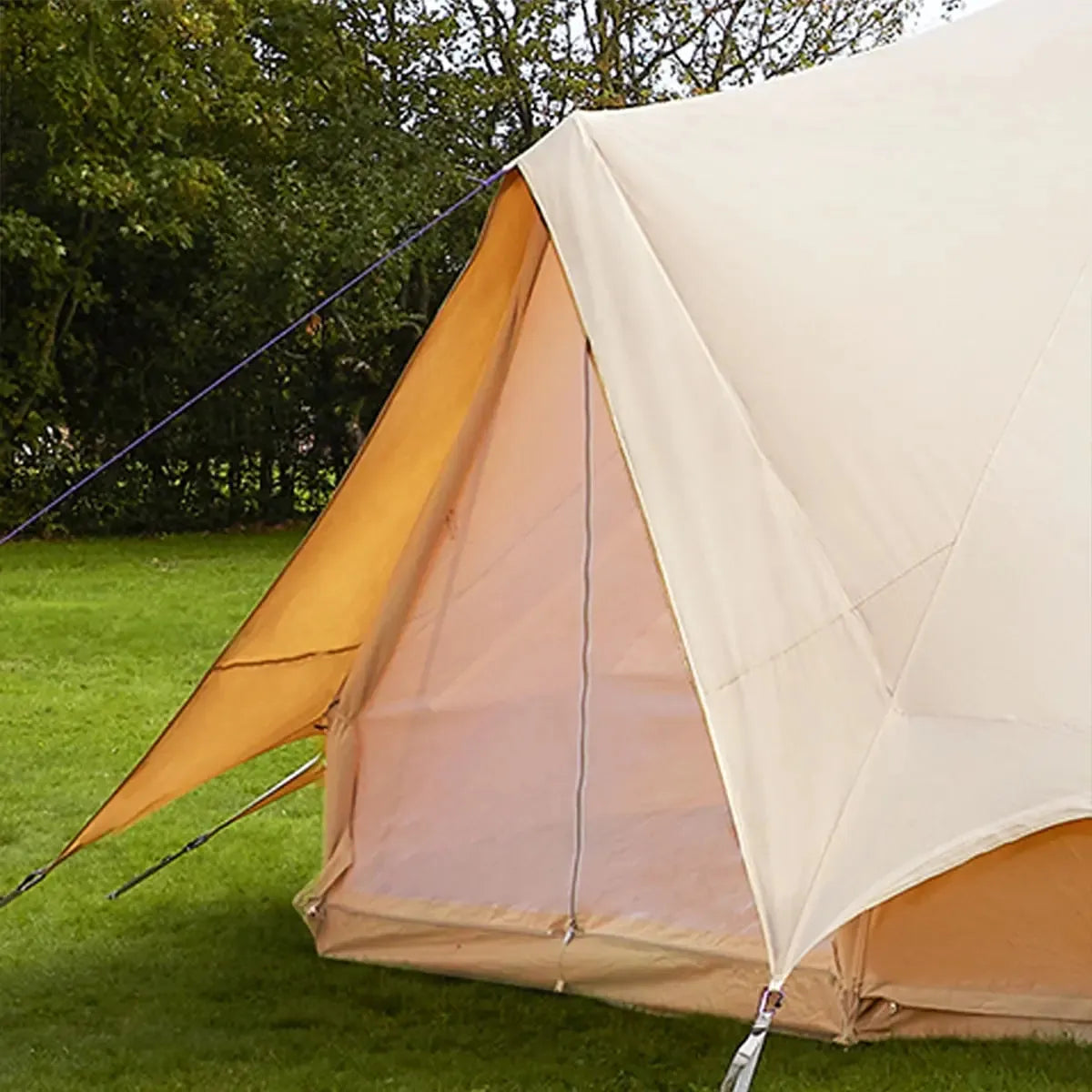 bell tent plus tent glamping boutique camping canvas tipi