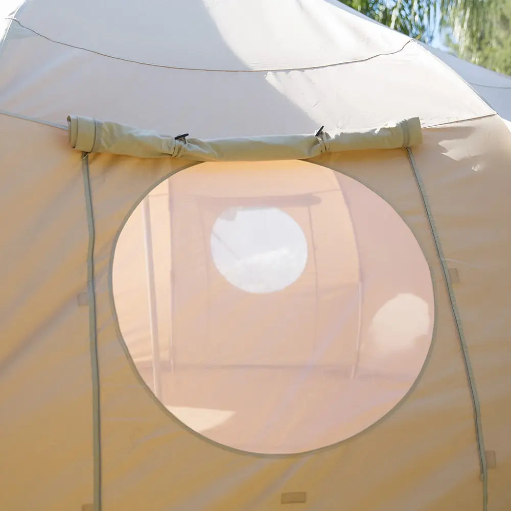 Luna yurt canvas glamping bell tent boutique camping
