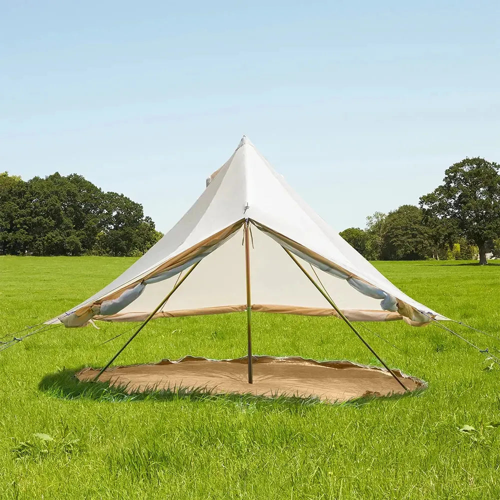 boutique camping CLASSIC CAMPING BELL TENT TIPI GLAMPING CANVAS