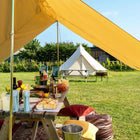bell tent attachement canopy awning porch glamping camping