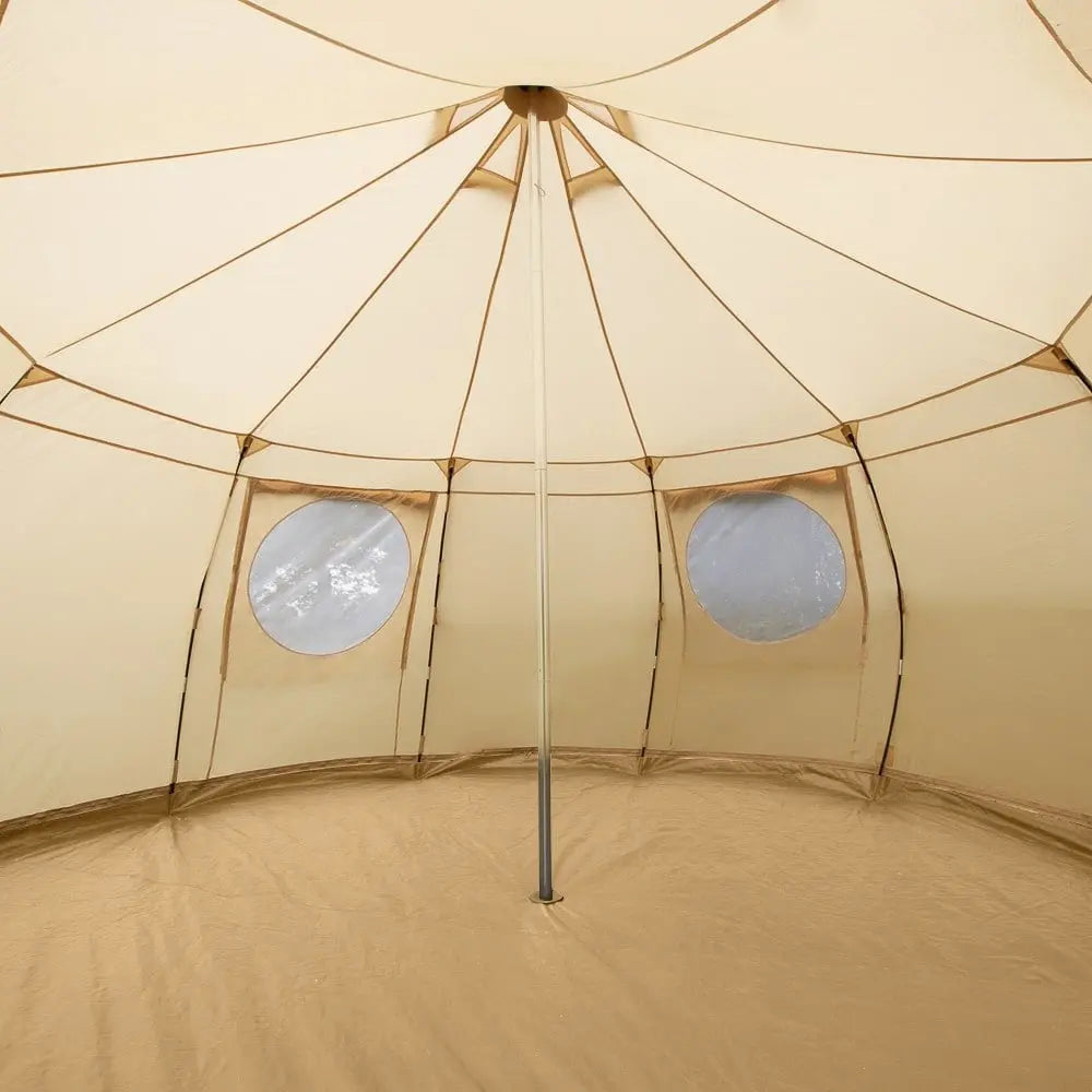 Luna yurt canvas glamping bell tent boutique camping