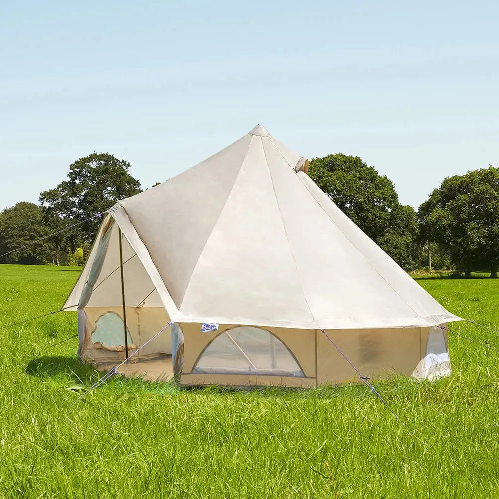 boutique camping CLASSIC CAMPING BELL TENT TIPI GLAMPING CANVAS