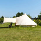 bell tent attachement canopy awning porch glamping camping