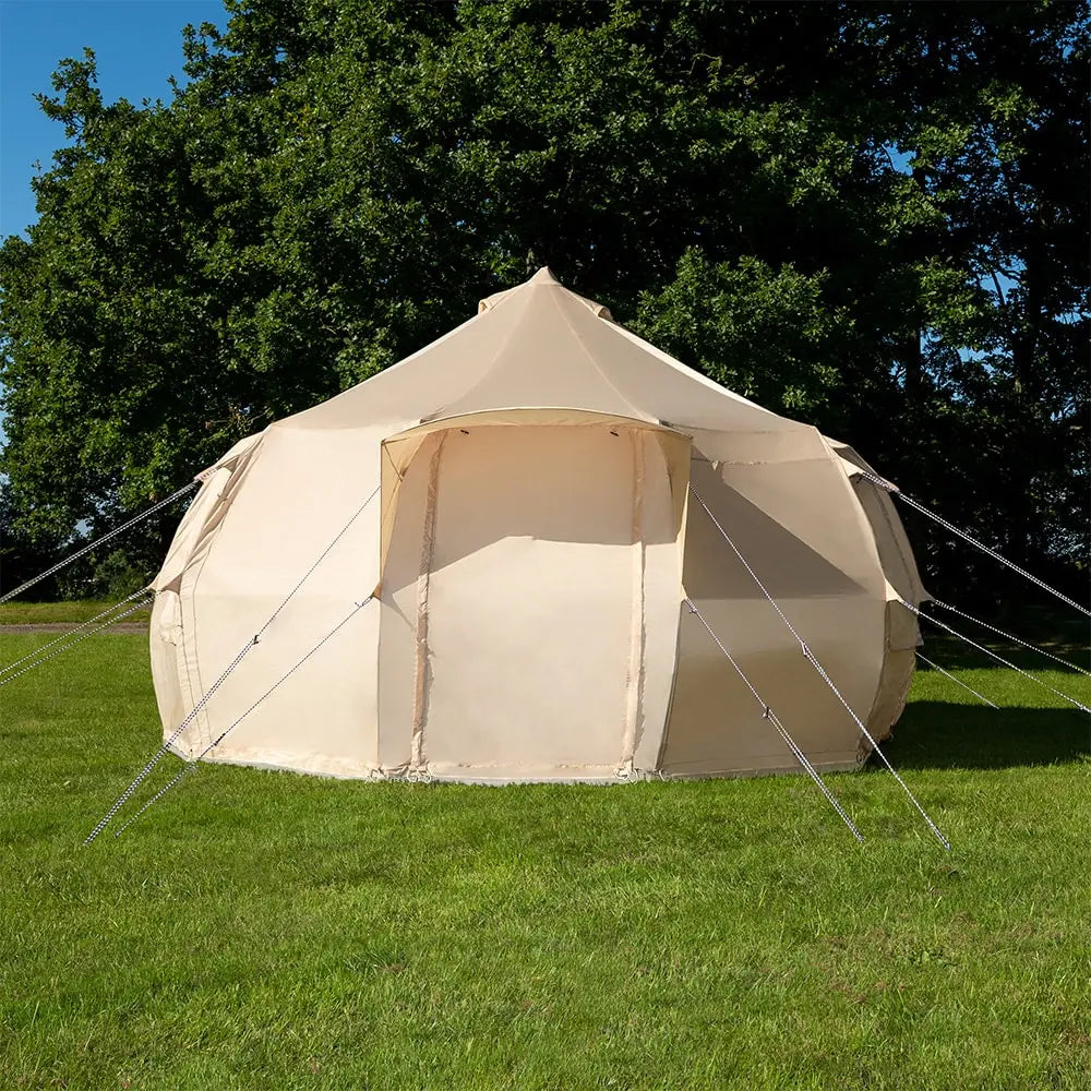 Luna yurt canvas glamping bell tent boutique camping
