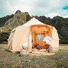 Luna yurt canvas glamping bell tent boutique camping