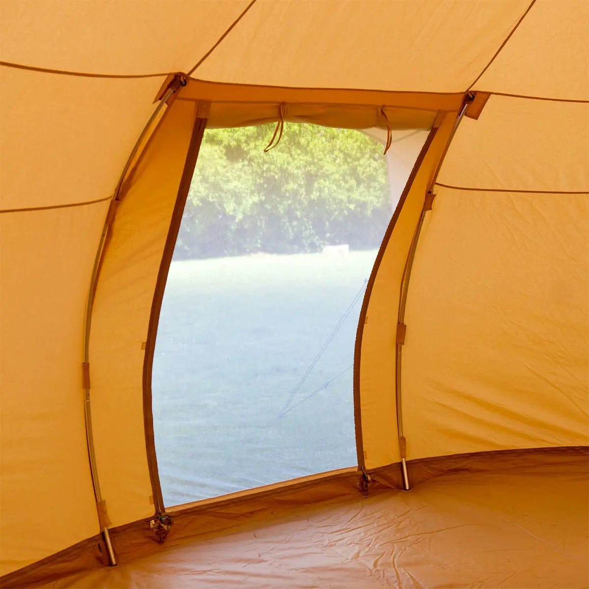 Luna yurt canvas glamping bell tent boutique camping