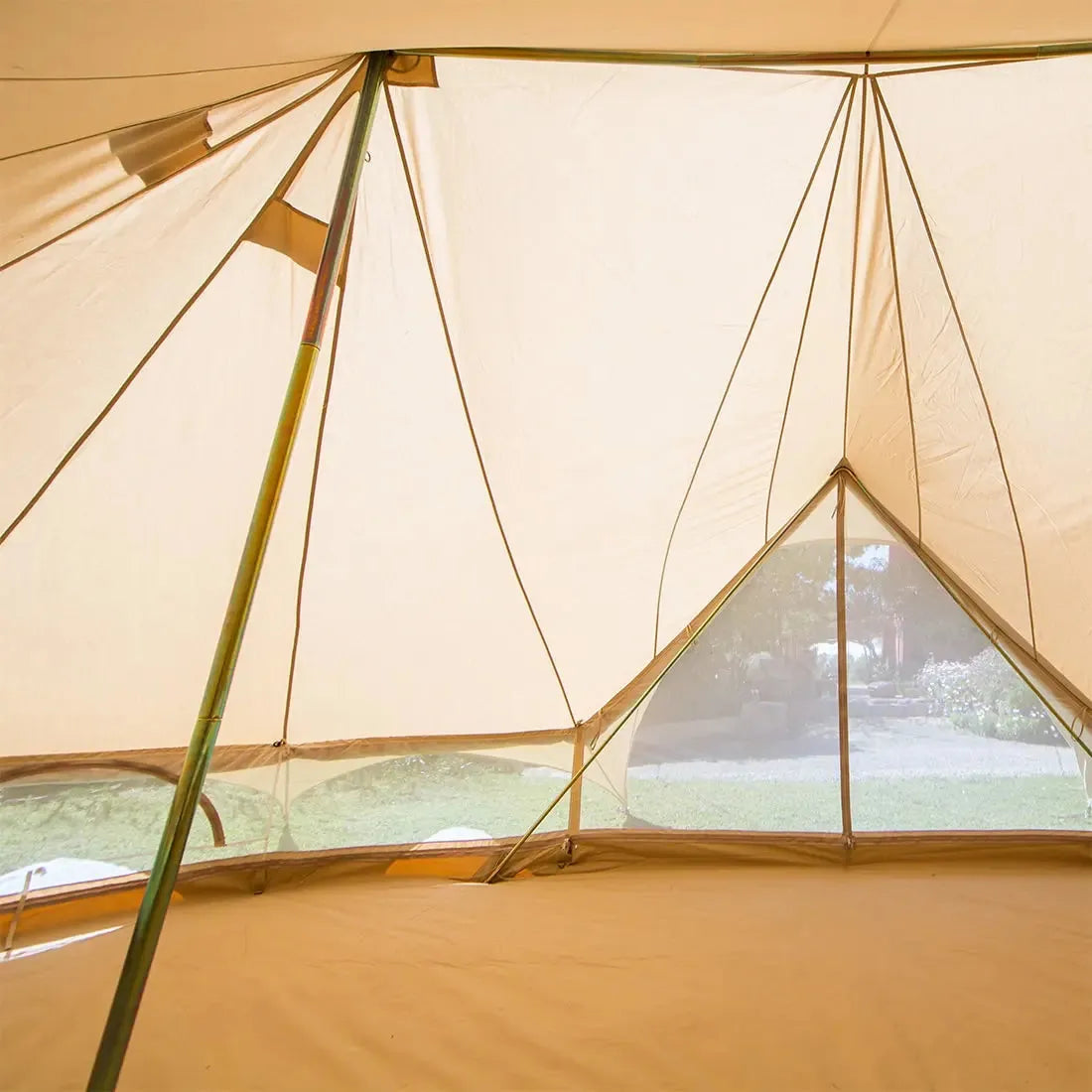 canvas star bell emperor large bell tent tipi boutique Camping glamping