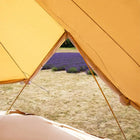 classic bell tent tipi double quad multi door canvas glamping boutique camping