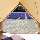 classic bell tent tipi double quad multi door canvas glamping boutique camping