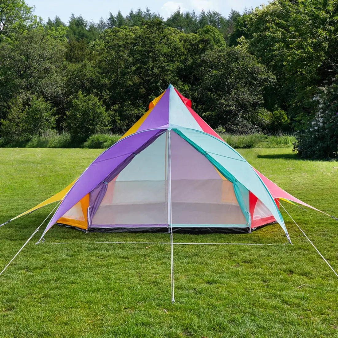 canvas star bell tent tipi boutique Camping glamping