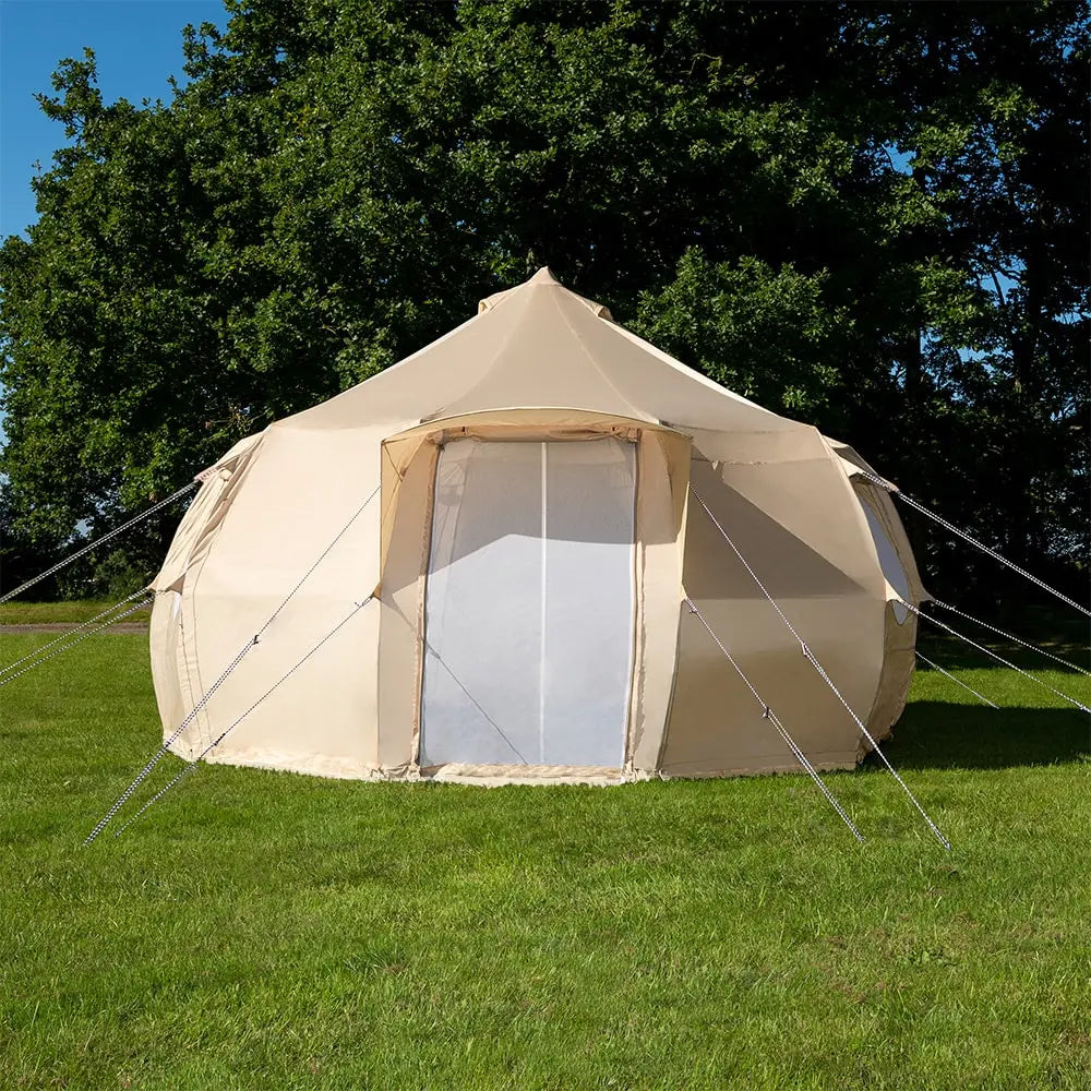 Luna yurt canvas glamping bell tent boutique camping