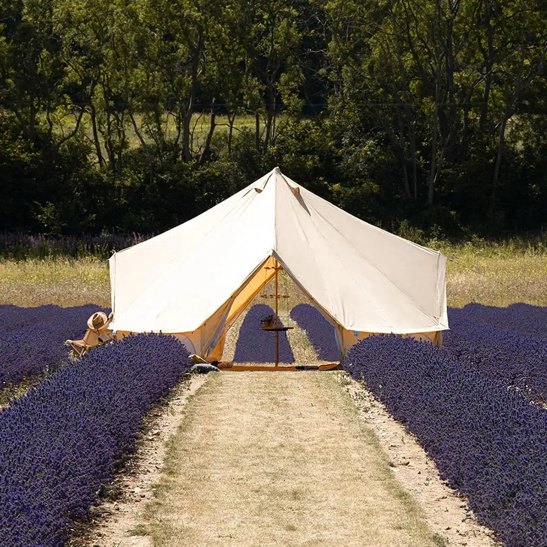 classic bell tent tipi double quad multi door canvas glamping boutique camping