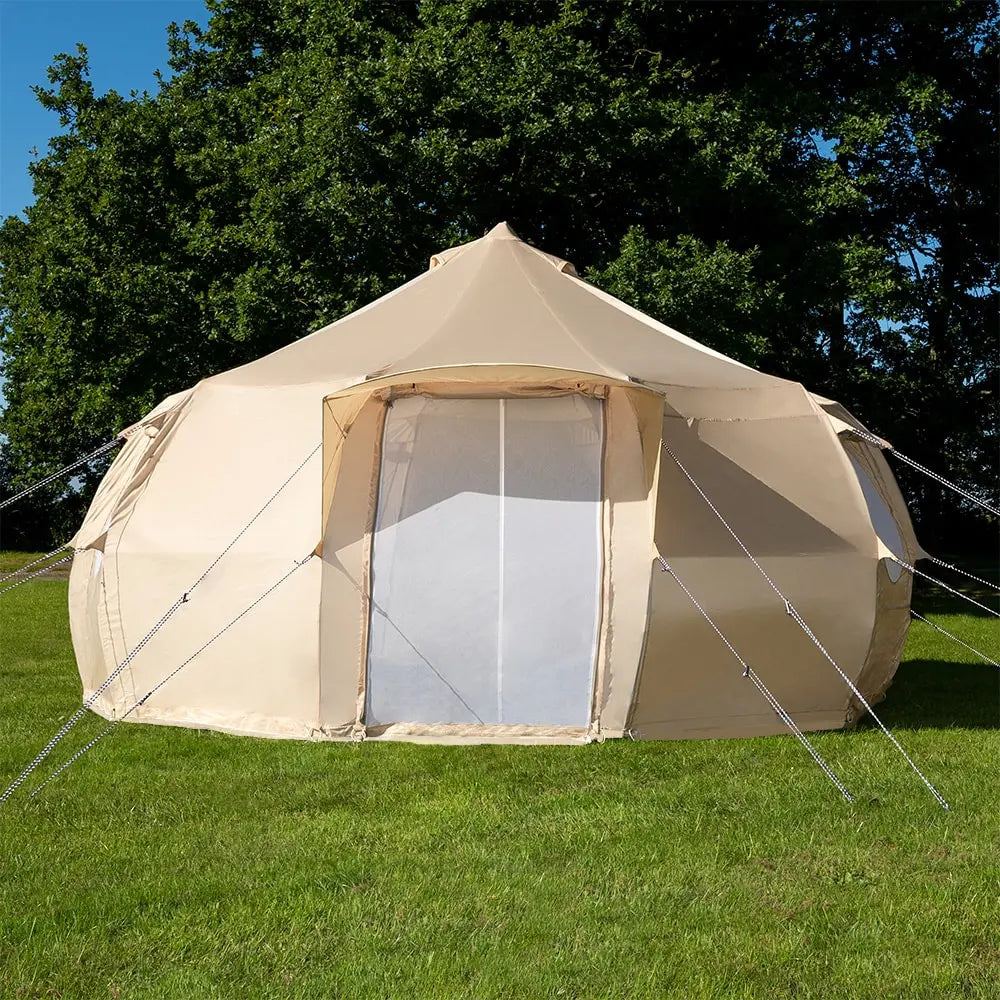Luna yurt canvas glamping bell tent boutique camping