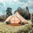 canvas star bell tent tipi boutique Camping glamping