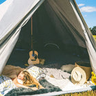 boutique camping CLASSIC CAMPING BELL TENT TIPI GLAMPING CANVAS