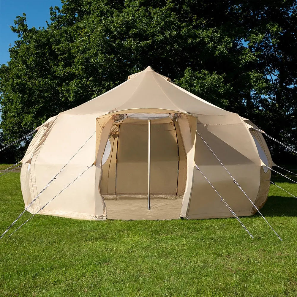 Luna yurt canvas glamping bell tent boutique camping